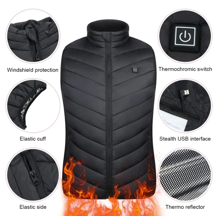 Icon™ Heated Vest - Waterproof with Smart Sensors